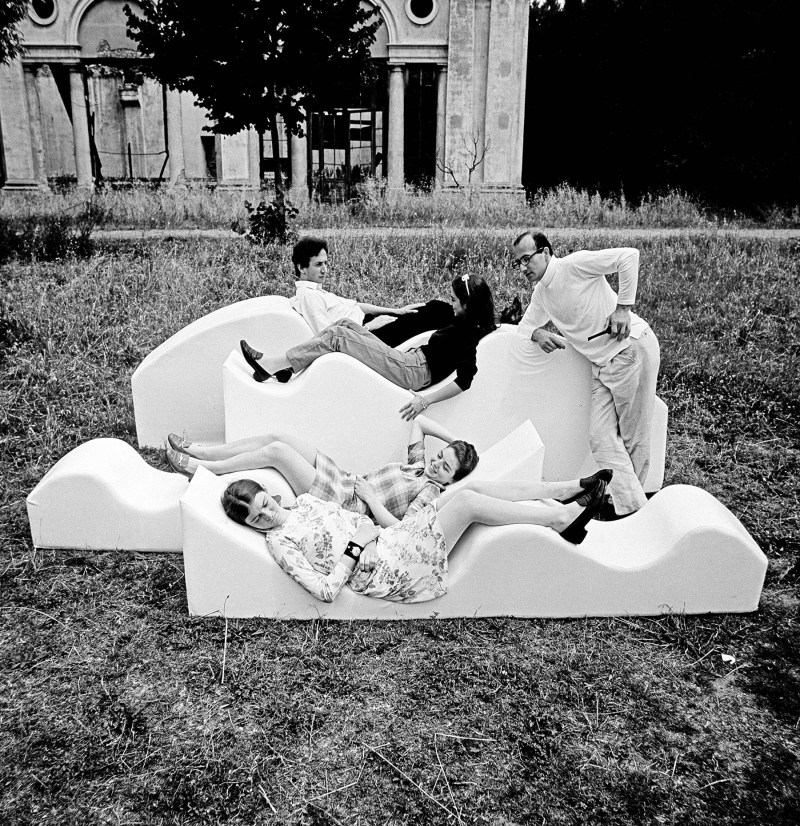 Archizoom Associati's groovy Superonda Sofa (1966) is still in production.