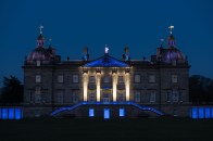 James TurrellWest Façade Illumination, 2015Photo: Hugo Glendinning. Image courtesy of the artist and Houghton Hall