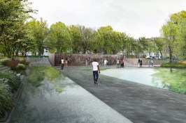 Revised design (June 2017). Submitted to National Capital Planning Commission in July 2017.