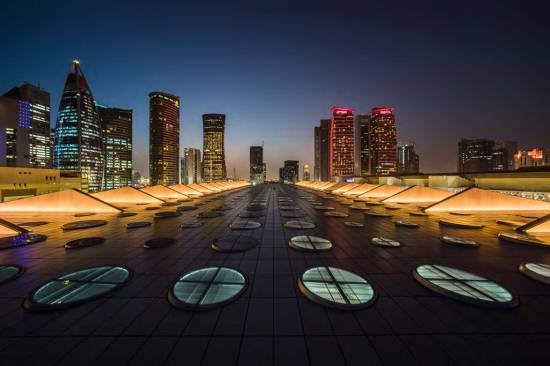 Roof View Night