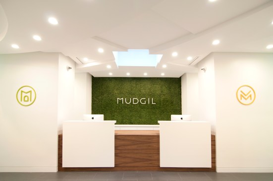 Reception desk