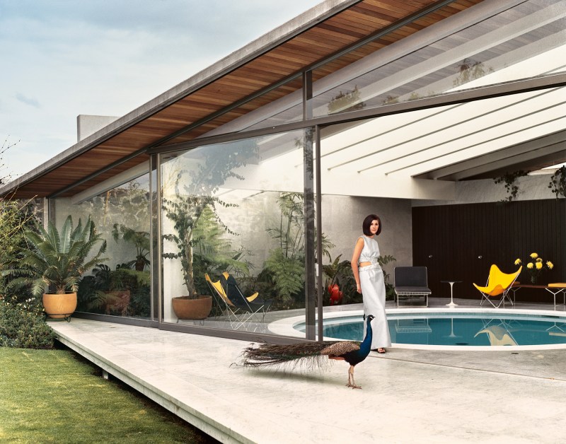 Luis Echeverría House in 1966, designed by Francisco Artigas in Mexico City (1955)