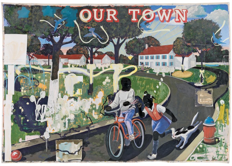 Our Town (1995) by Kerry James Marshall