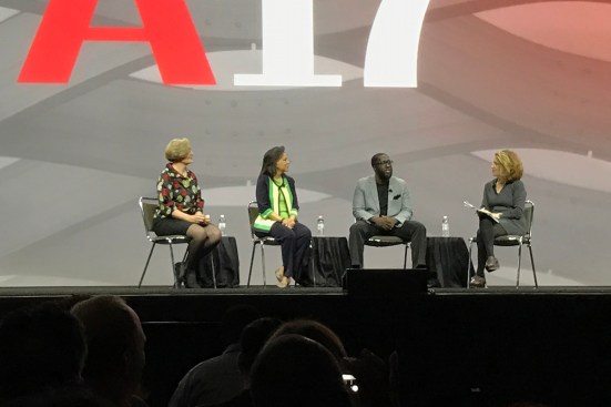 From left: Nóra Demeter, Cheryl McAfee, Michael Ford, and Frances Anderton