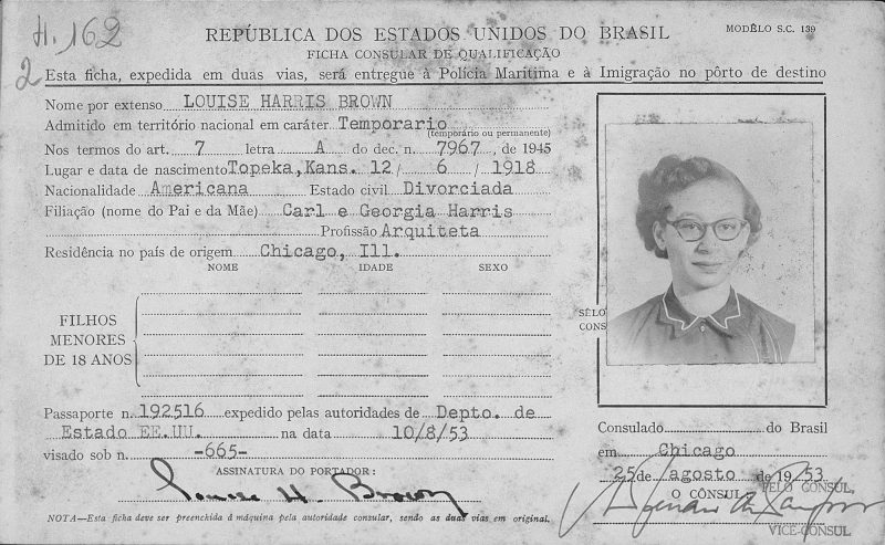 Harris Brown spent much of her career in Brazil.