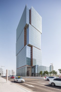 A daytime view of the building.
