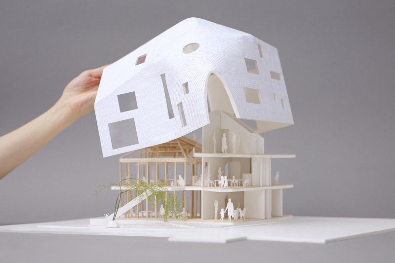 Clover HouseMaterials: acrylic, PVC, and wood