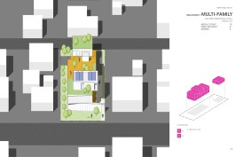 Multifamily development comprising Nest part