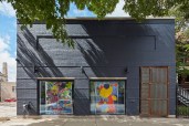 Future Firm converted a century-old medical office building into an artist studio, gallery, and office space in Chicago’s Edgewater neighborhood.
