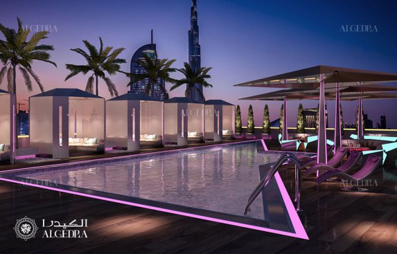 Terrace with pool and amazing views