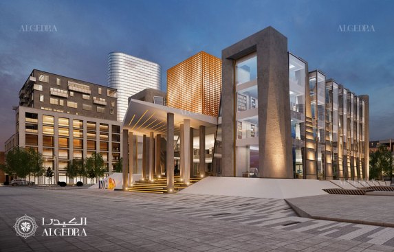 Bank building design