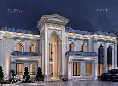 Mediterranean villa design in Dubai  