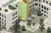 The Ex-Galateo Social Housing project, designed for a multi-generational group of occupants, aims to generate a sense of community among them.