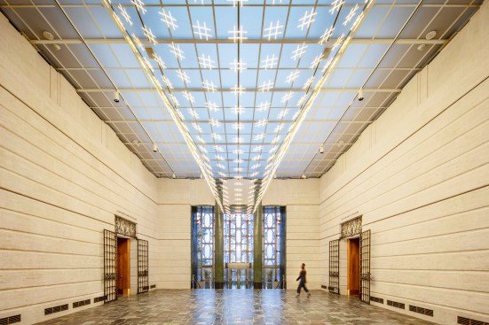 View from west: "Gather" in the newly renovated Seattle Asian Art Museum