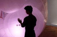 The "Another Generosity" display, designed by Lundén Architecture Company in collaboration with Bergent, BuroHappold Engineering, and Aalto University