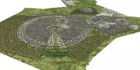 Bird's eye view of Harare New City