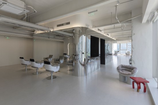 overview of hair salon