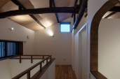 Upstairs view from the hallway