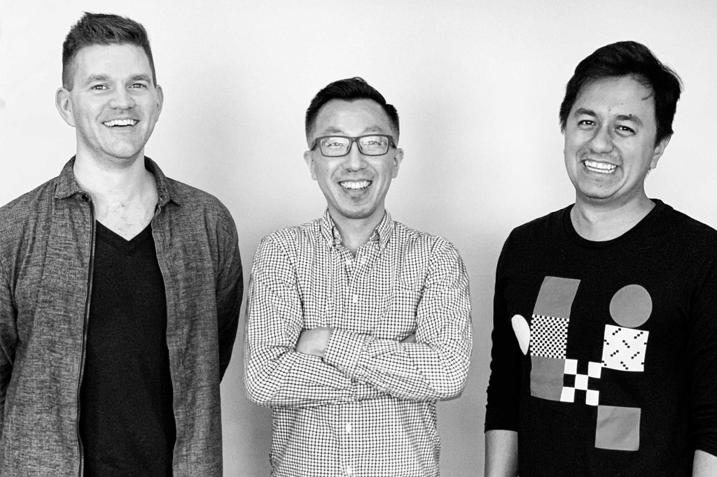Monograph co-founders Alex Dixon, Robert Yuen, and Moe Amaya