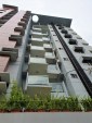 Over hanging transparent Balcony with visual access to Local Environment.