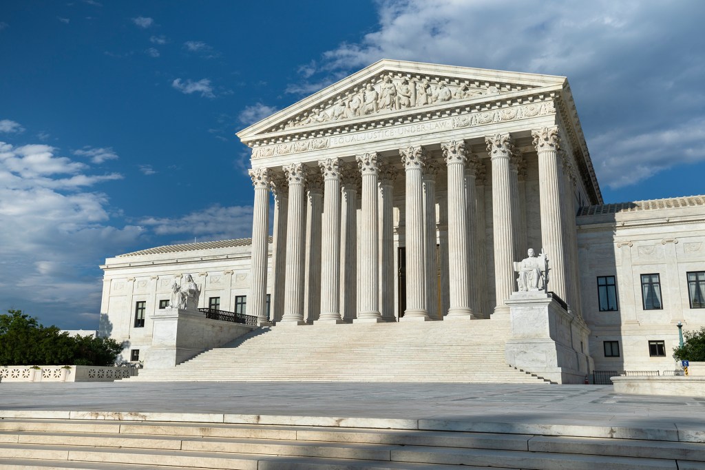 The Supreme Court in Washington, D.C.