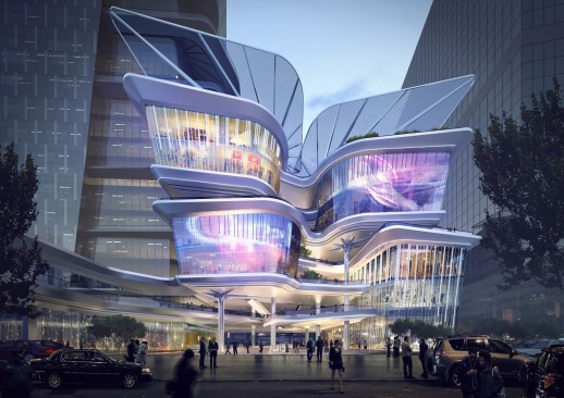Shenzhen Luohu Friendship Trade Centre, Shenzhen, China by Aedas