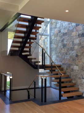 Open Riser Stair