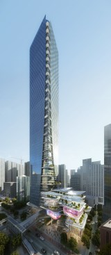 Shenzhen Luohu Friendship Trade Centre, Shenzhen, China by Aedas