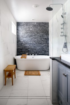 Master bath with wet room