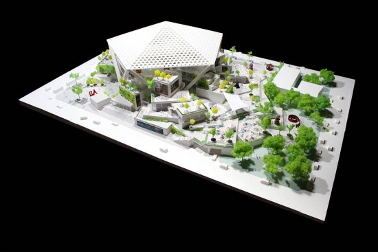 Model+of+the+Tainan+Museum+of+Fine+Arts.+