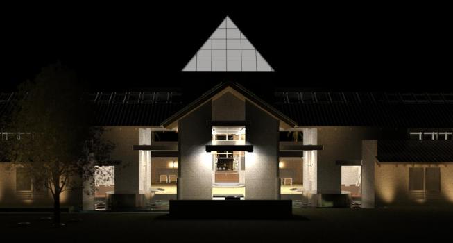 REAR AT NIGHT