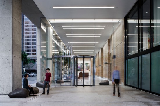 Lobby exterior