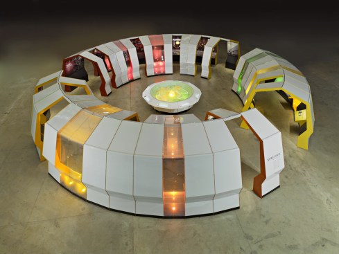 SPECTRUM, the owner-furnished interactive renewable-energy exhibit, tells the story of solar power in Tennessee.
