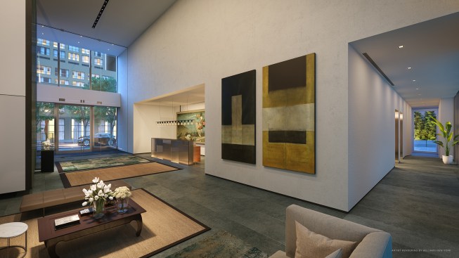 Lobby to street
