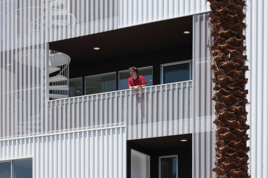 Balcony detail.