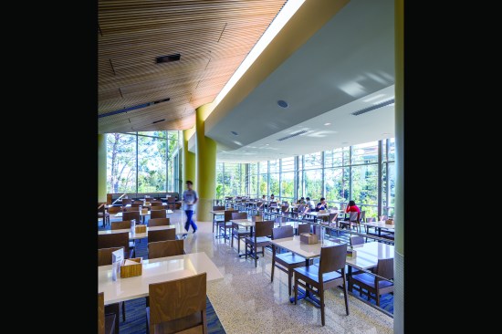 Interior, Carnesale Dining Hall Window Seating