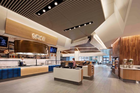 The Social at Hilton Headquarters by CORE architecture + design
