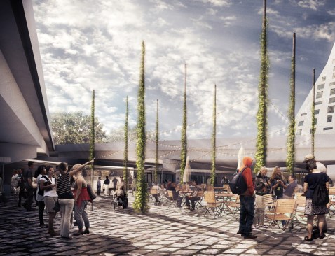 James Beard Public Market, Portland, Ore. - rendering, 6.25.2015.