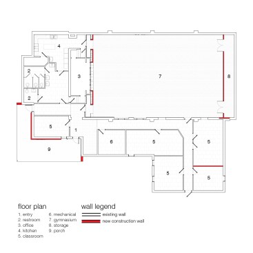 LDT center floor plan
