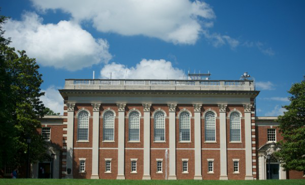 Mary Cochran Library was built in 1929 by Ralph Adams Cram.