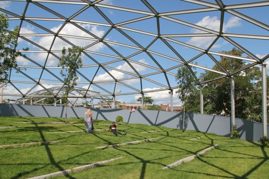"Oil Tank Amphitheater," in&nbsp;Chelsea, Mass., by&nbsp;Landing Studio.&nbsp;2014.