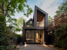 Built by Den Bosch + Finchley, Novak Cladding custom-fabricated and installed 5,500 square feet, approximately 3 tons, of RHEINZINK-GRANUM material.