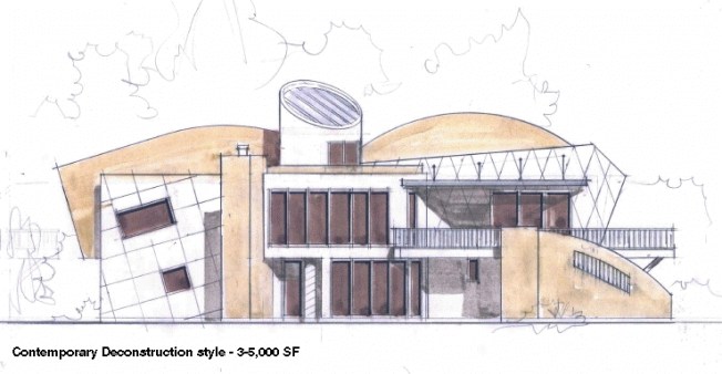 Conceptual Front Elevation Multi Gen house