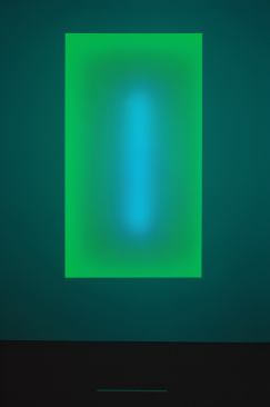 Tall Glass, created jointly by light artist James Turrell&nbsp;and Zumtobel.&nbsp;  The advanced LED technology integrated allows hitherto unknown creative freedom in terms of color programming.&nbsp;  Oct. 24, 2009 - Apr. 5, 2010&nbsp;  The Wolfsburg Art Museum, Wolfsburg, Germany