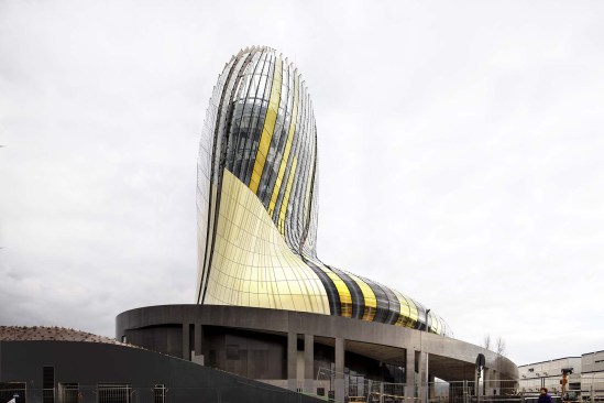 Cite des Civilisations du vin, Bordeaux.XTU architects.©Patrick Tourneboeuf/Tendance FloueMars 2016
