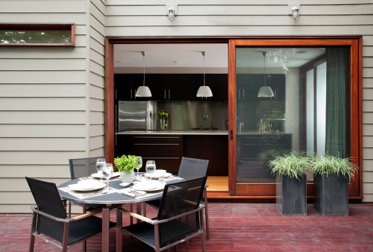 View of Kitchen from Terrace