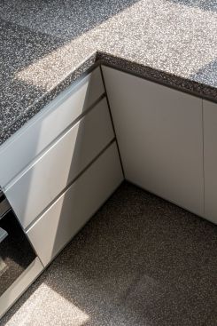  terrazzo throughout the extension
