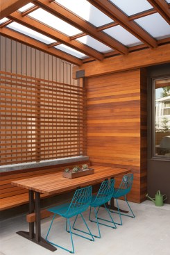 Greenlake Residence patio area
