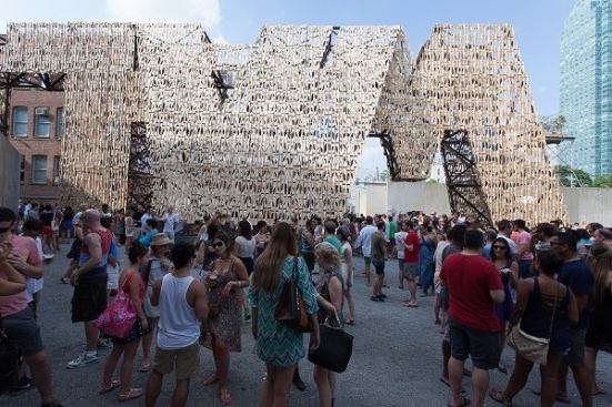 Party Wall won the 2013 MoMA PS1 Young Architects Program.