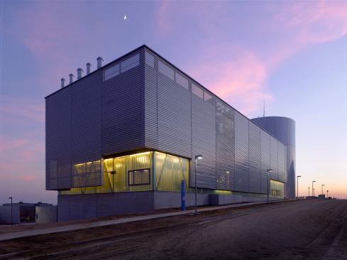 2012 AIA COTE Top Ten Project University of California, Merced Long-Range Development Plan, submitted by UC Merced. Shown here: UC Merced Central Plant, designed by Skidmore, Owings & Merrill